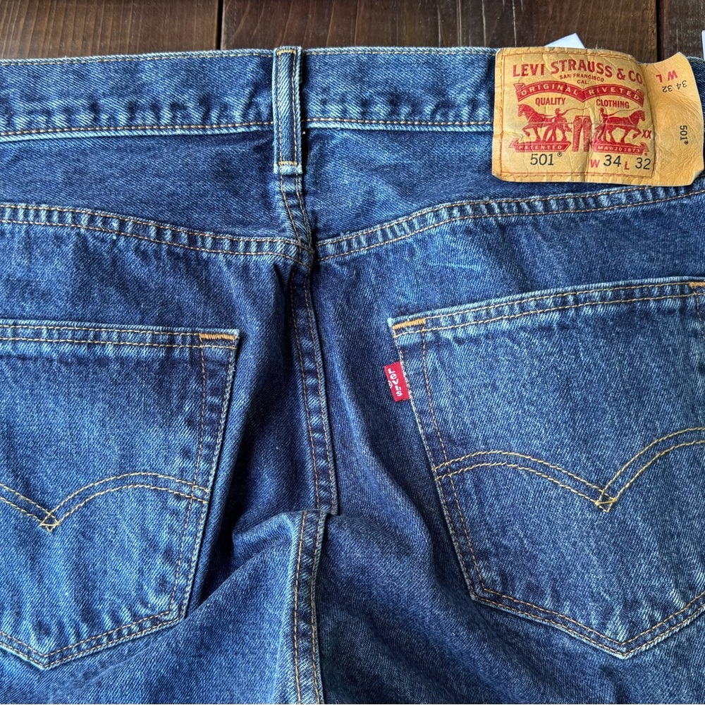 Levi's Men's Blue Jeans pair 5